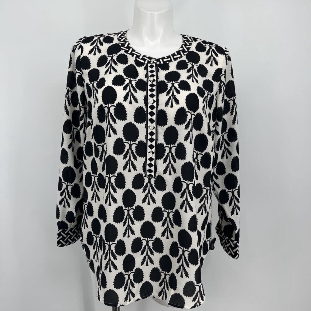 Talbots L/s Floral Shirt