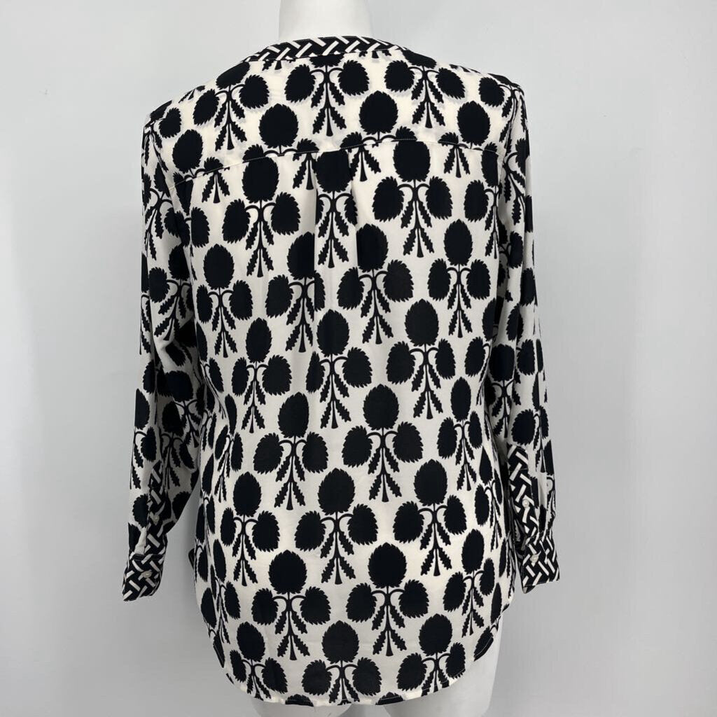 Talbots L/s Floral Shirt