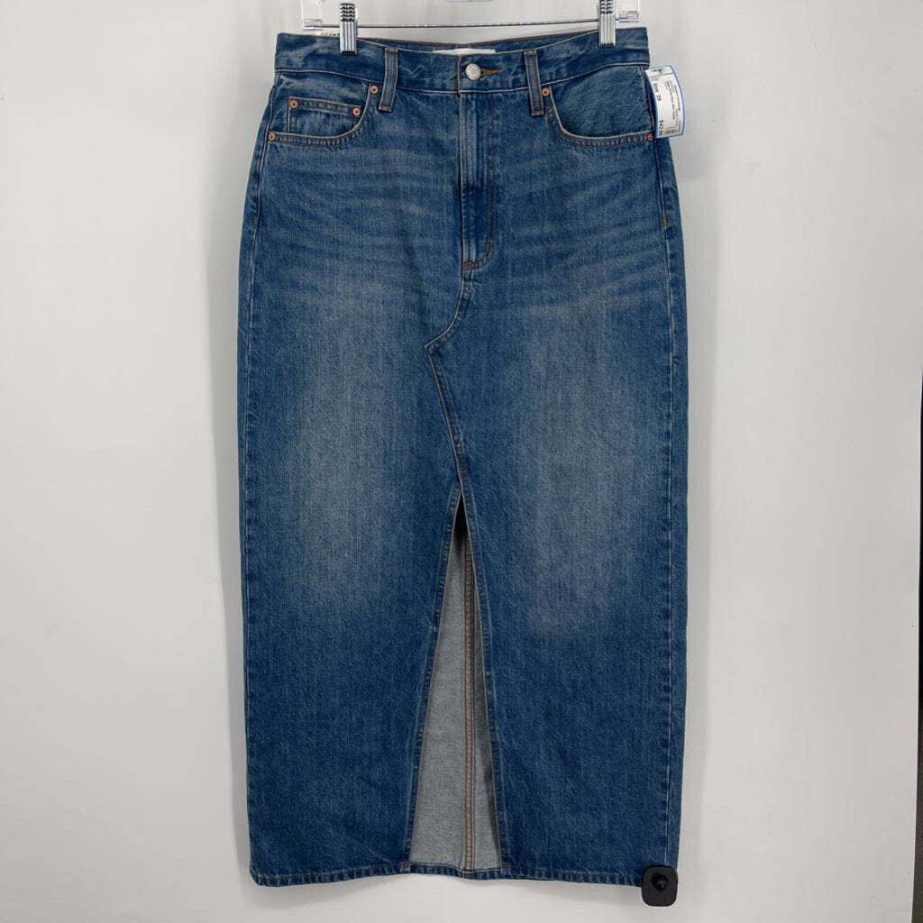 Denim Forum Maxi Skirt