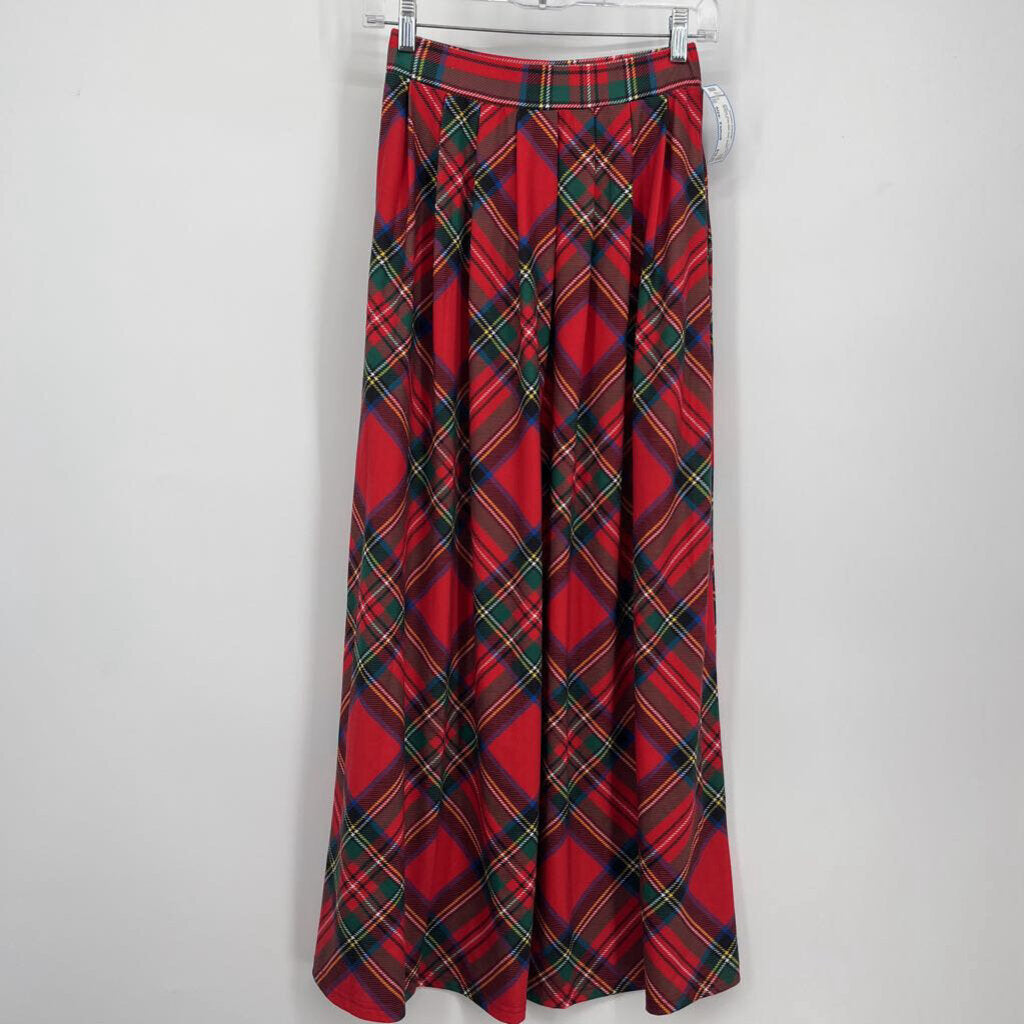 Zattcas Plaid Skirt
