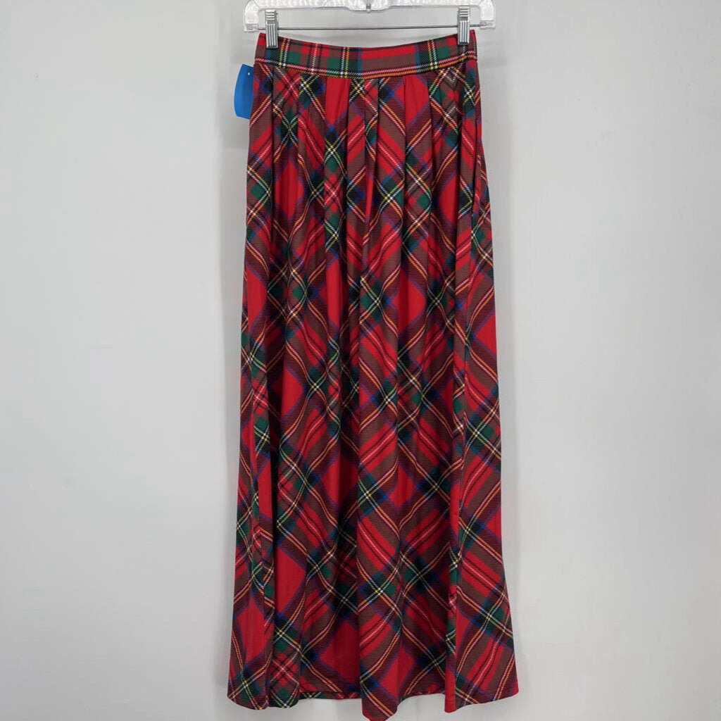 Zattcas Plaid Skirt