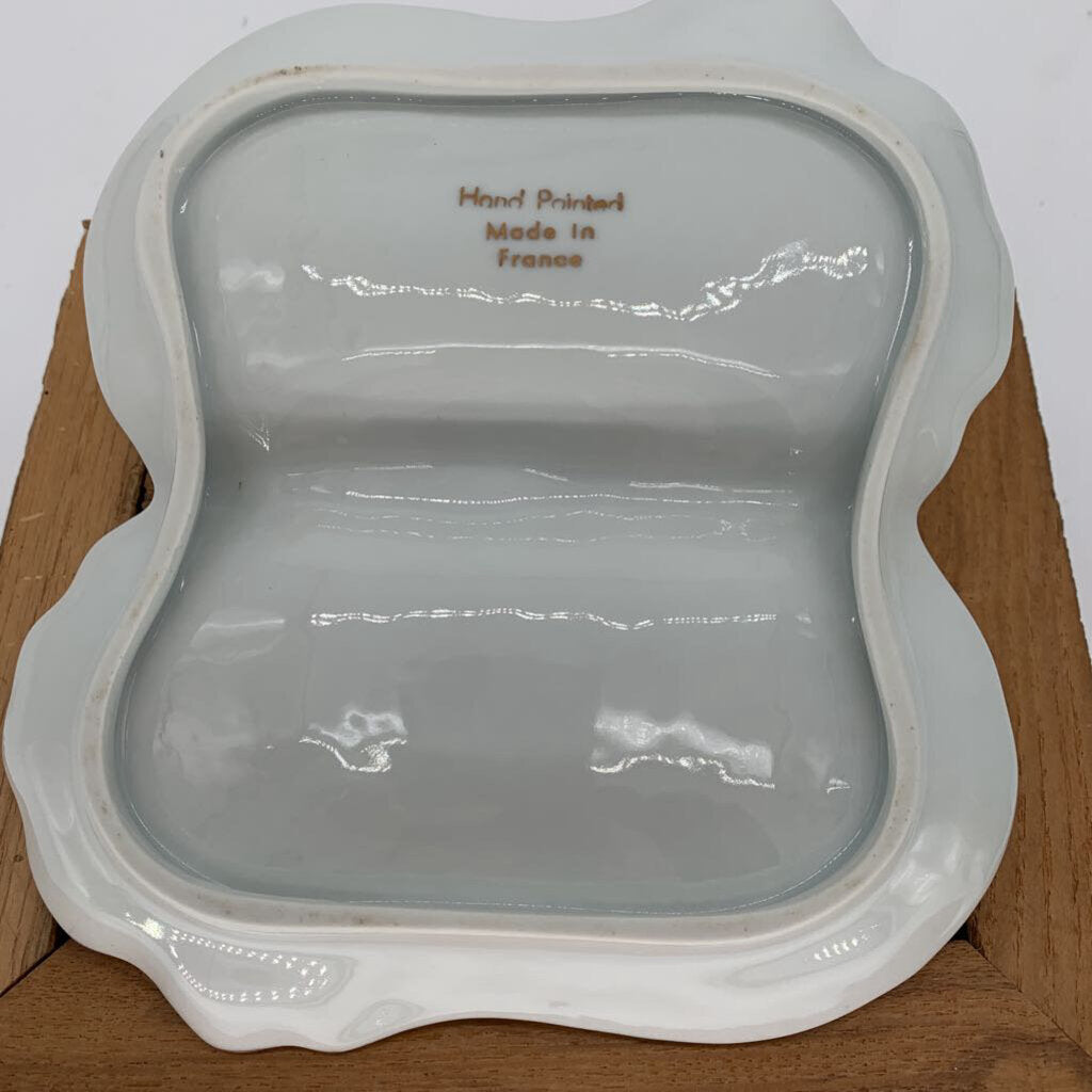 Floral Divided Dish
