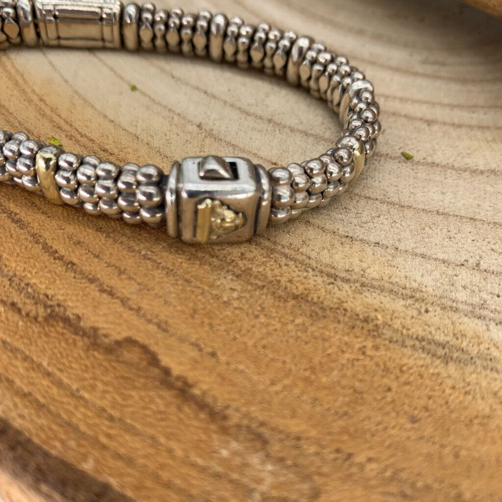Lagos Diamond Caviar Bracelet