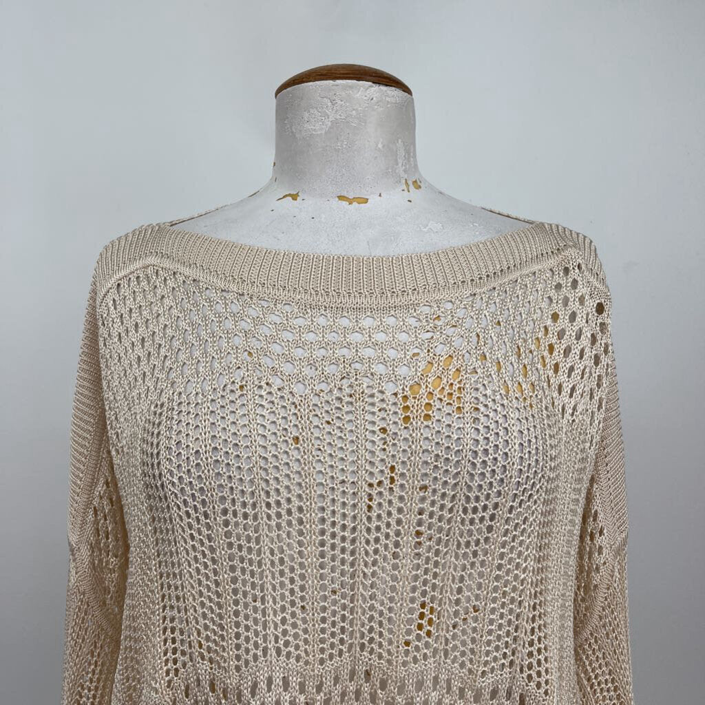 All Saints Open Weave Sweater