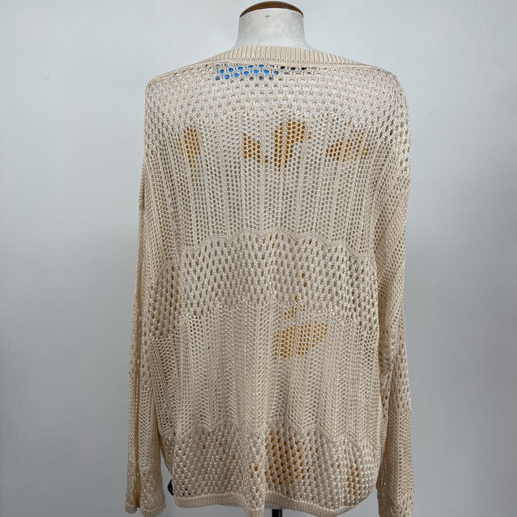 All Saints Open Weave Sweater