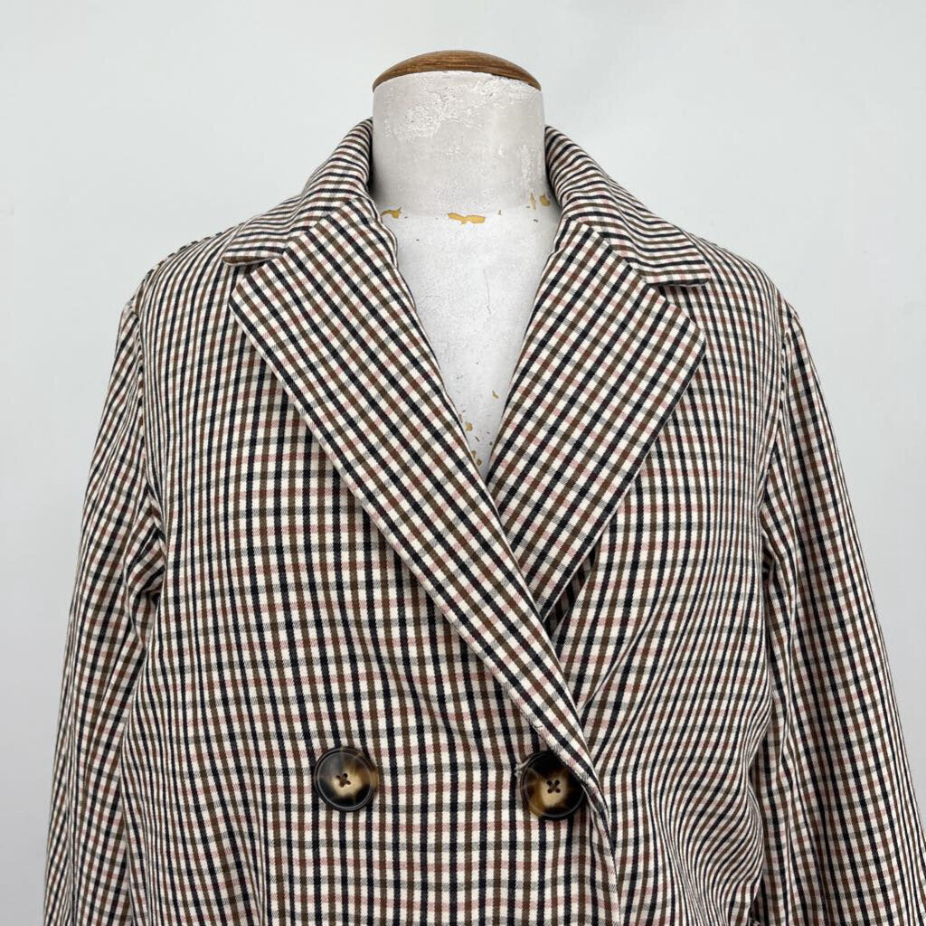 Madewell Plaid Blazer