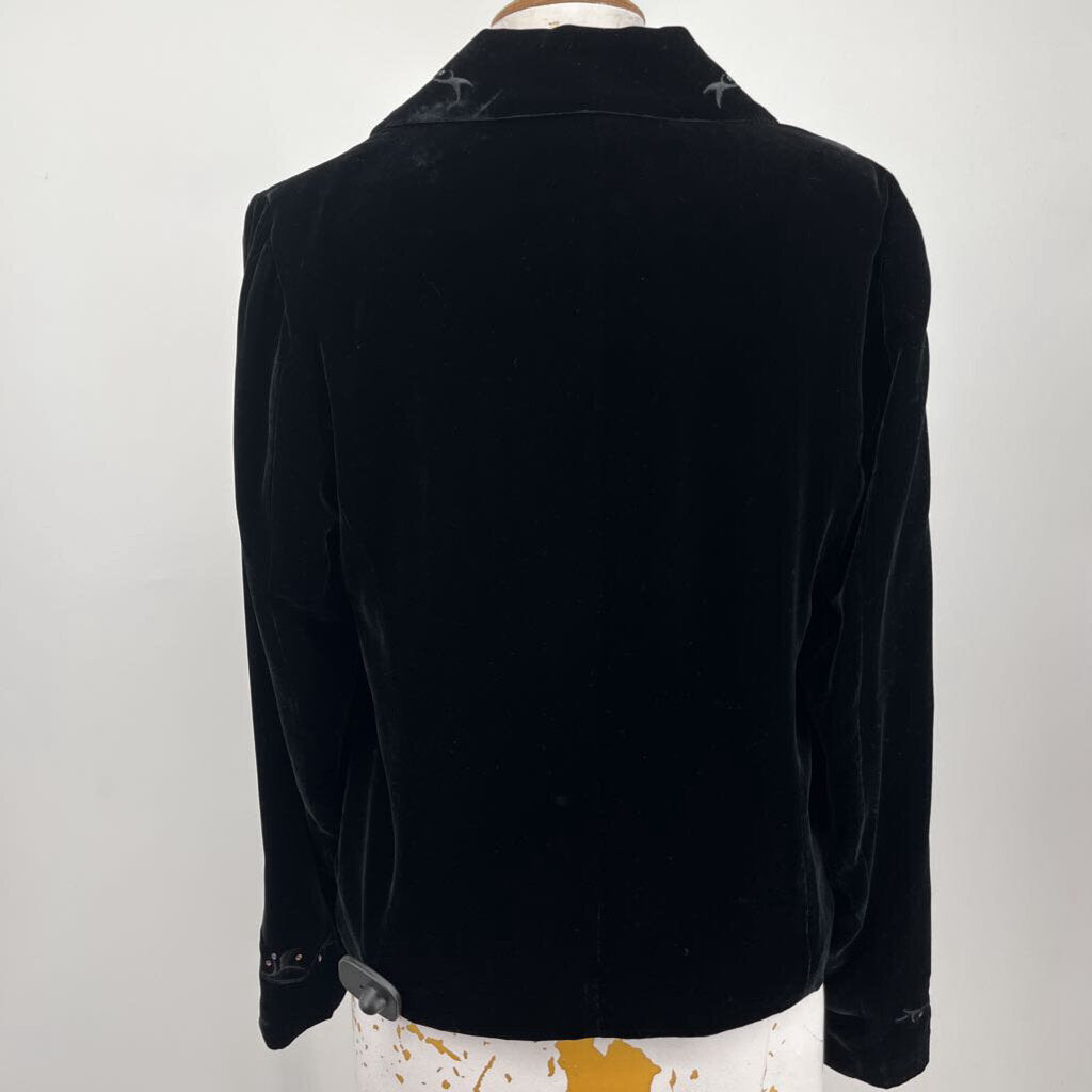Coldwater Creek Velour Blazer