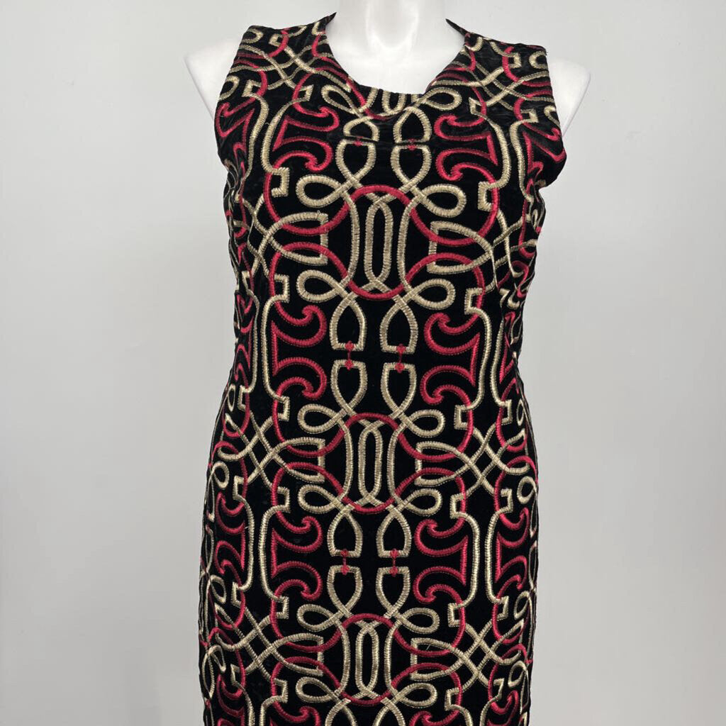 J McLaughlin Velvet Embellished Dress