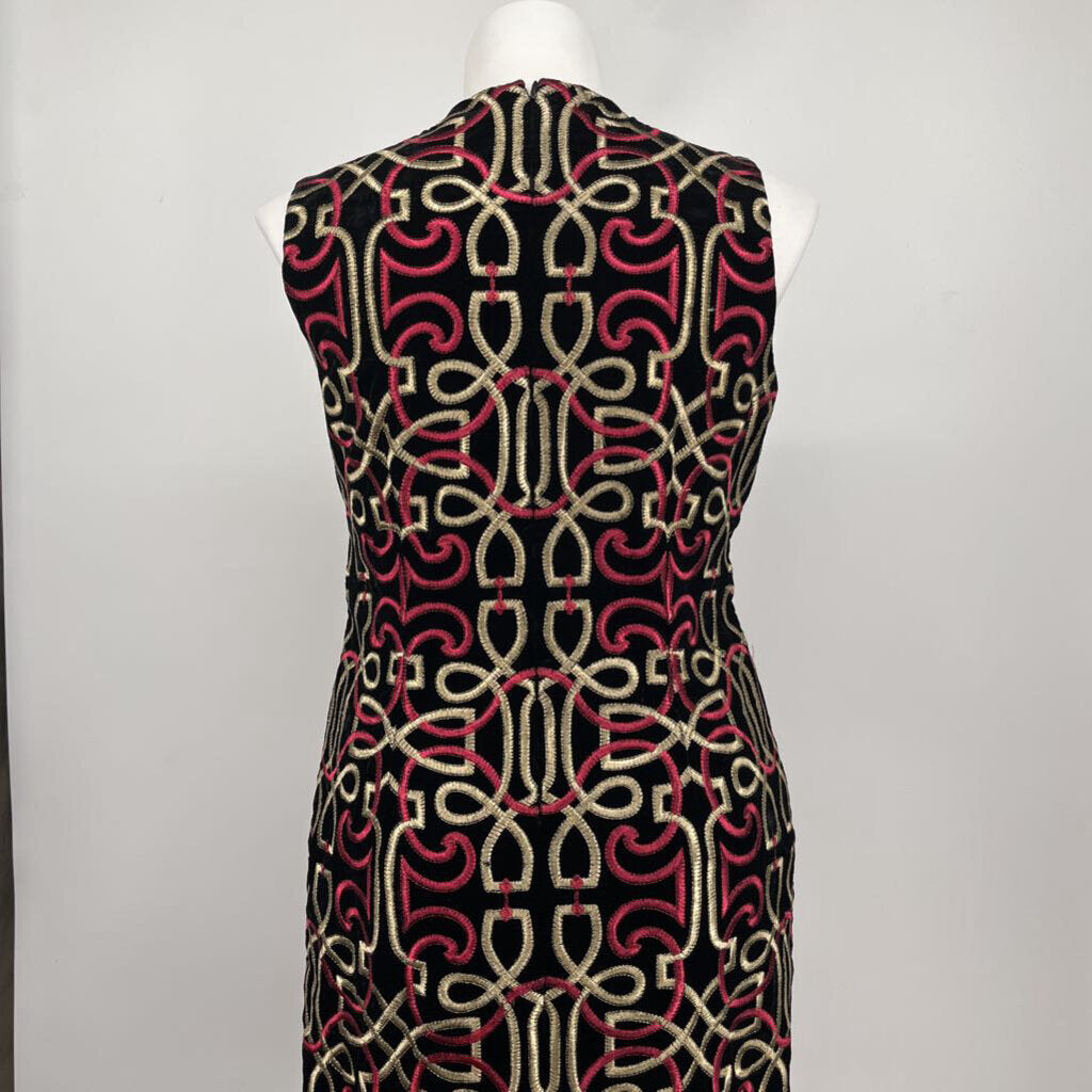 J McLaughlin Velvet Embellished Dress