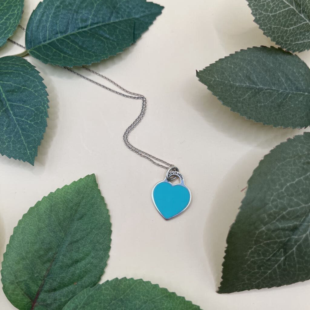 Tiffany & Co Heart Tag Necklace