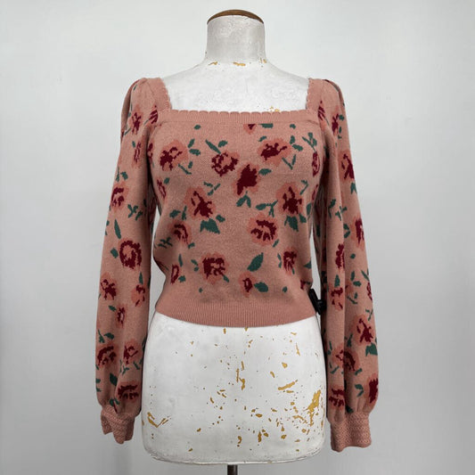 Willow & Wind L/s Floral Sweater