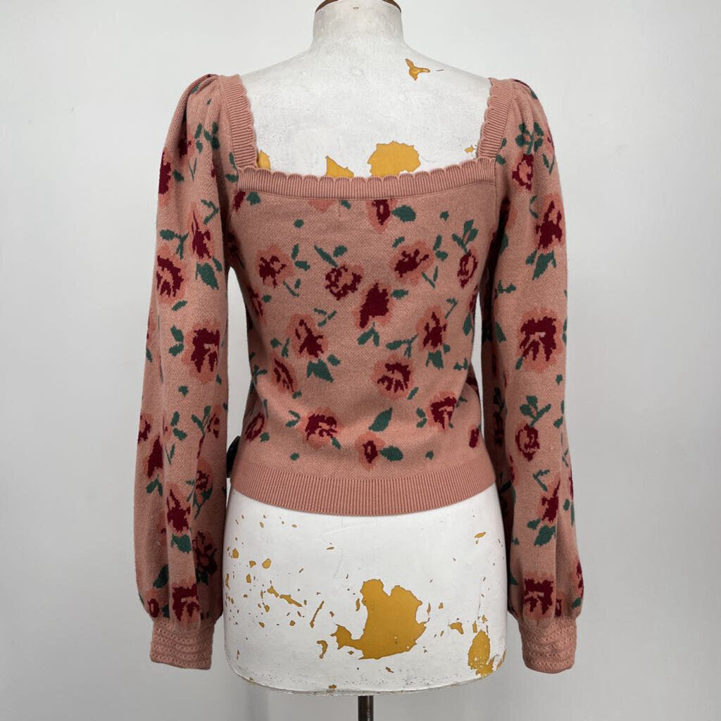 Willow & Wind L/s Floral Sweater