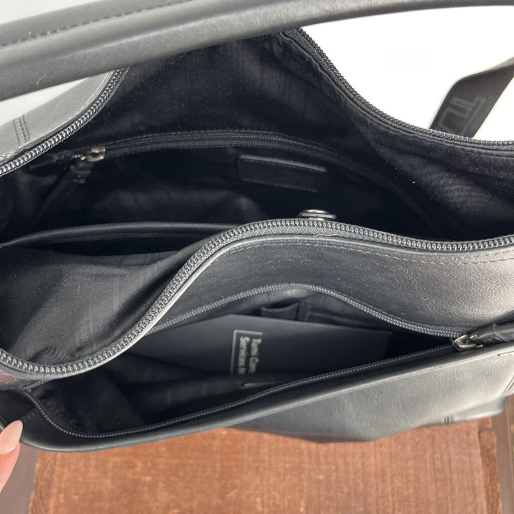 Tumi Leather Handbag