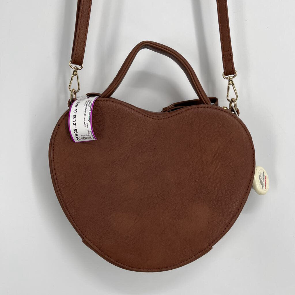 Pink Haley heart Crossbody