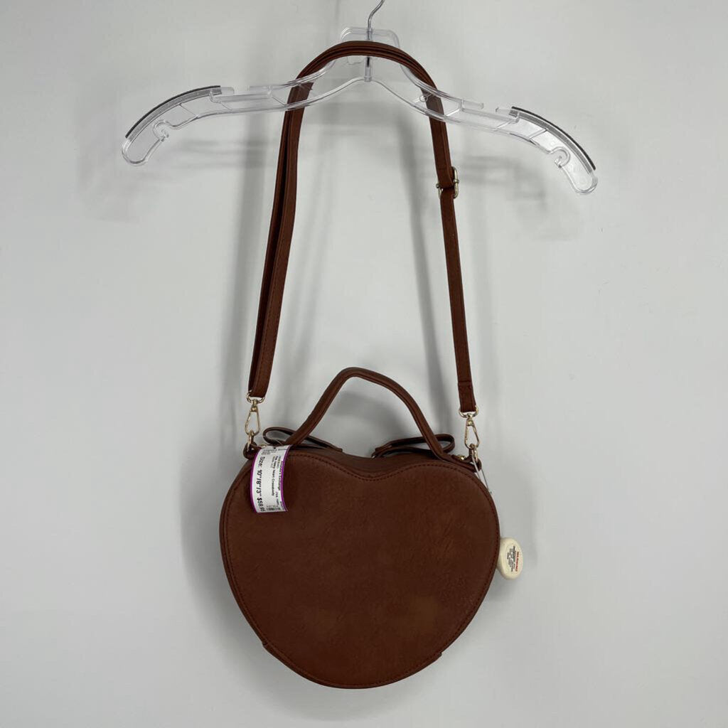 Pink Haley heart Crossbody