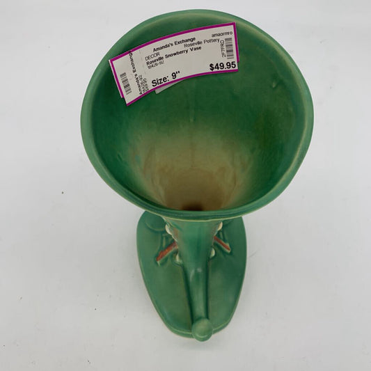 Roseville Snowberry Vase