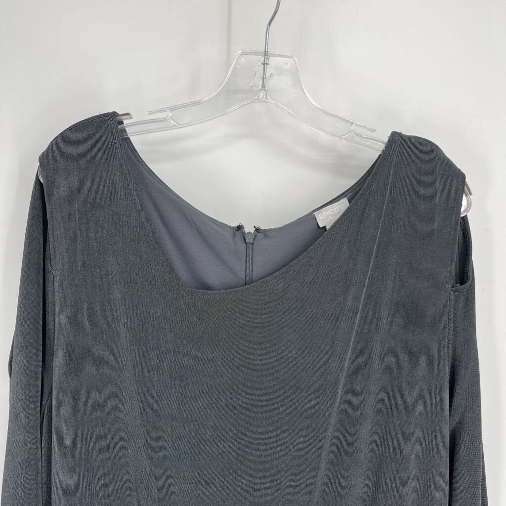 Chicos Travelers L/s Jumpsuit