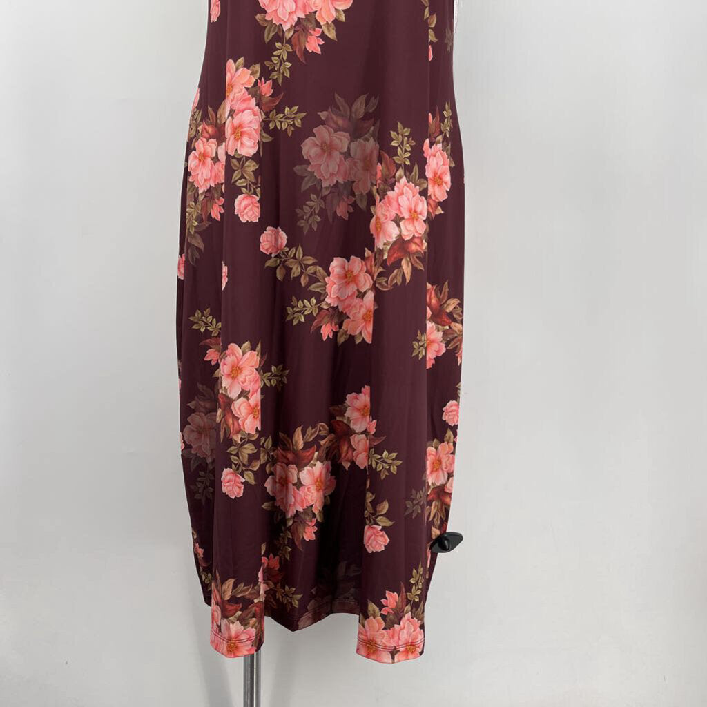 Johnny Was L/s Floral Maxi Dress