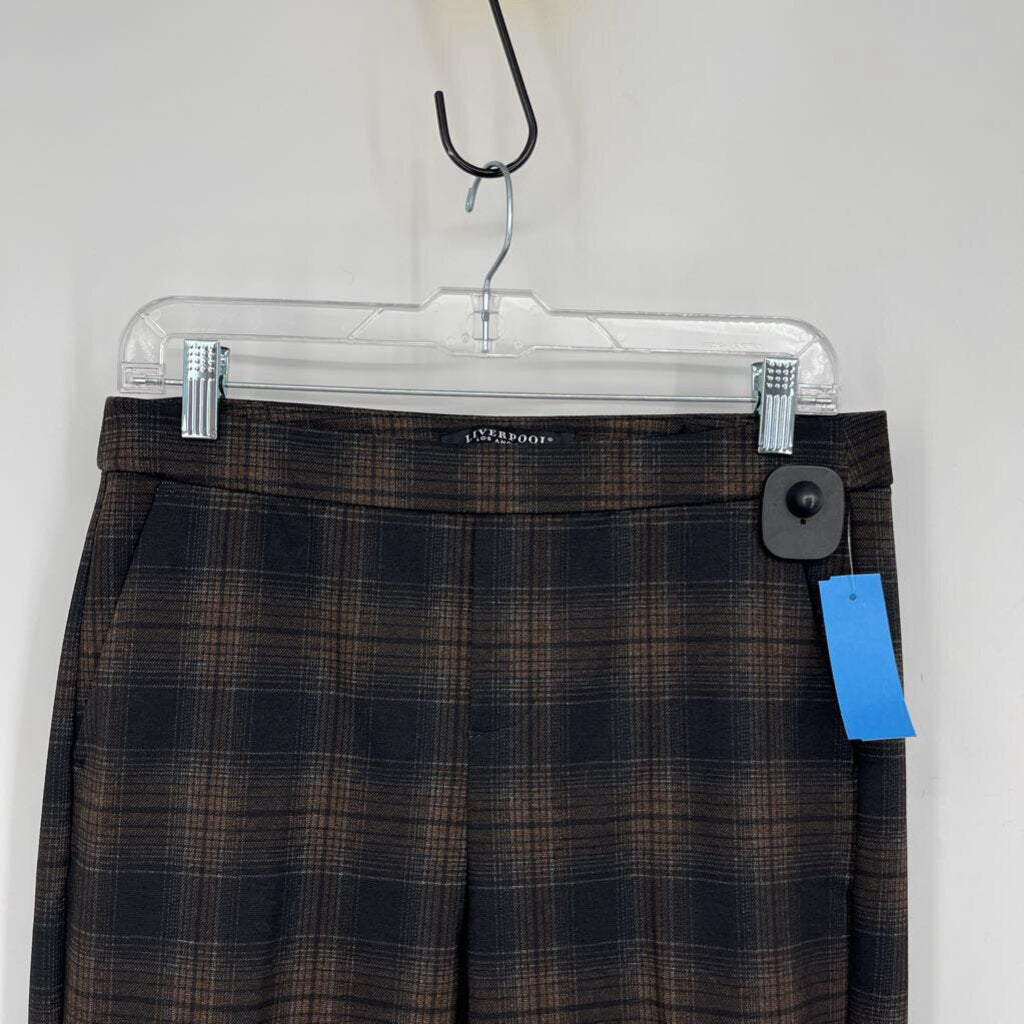 Liverpool Plaid Pant