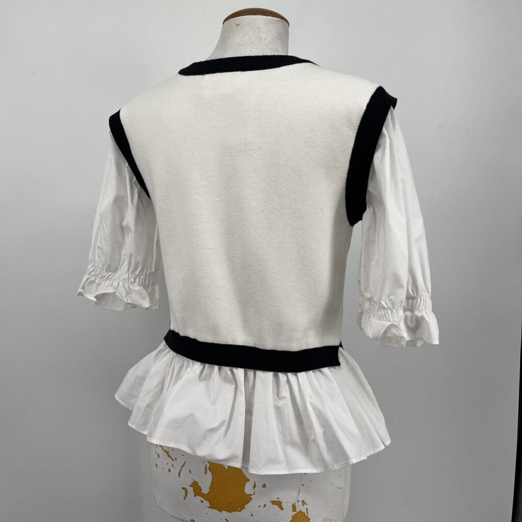 Anthropologie S/s Twofer Sweater