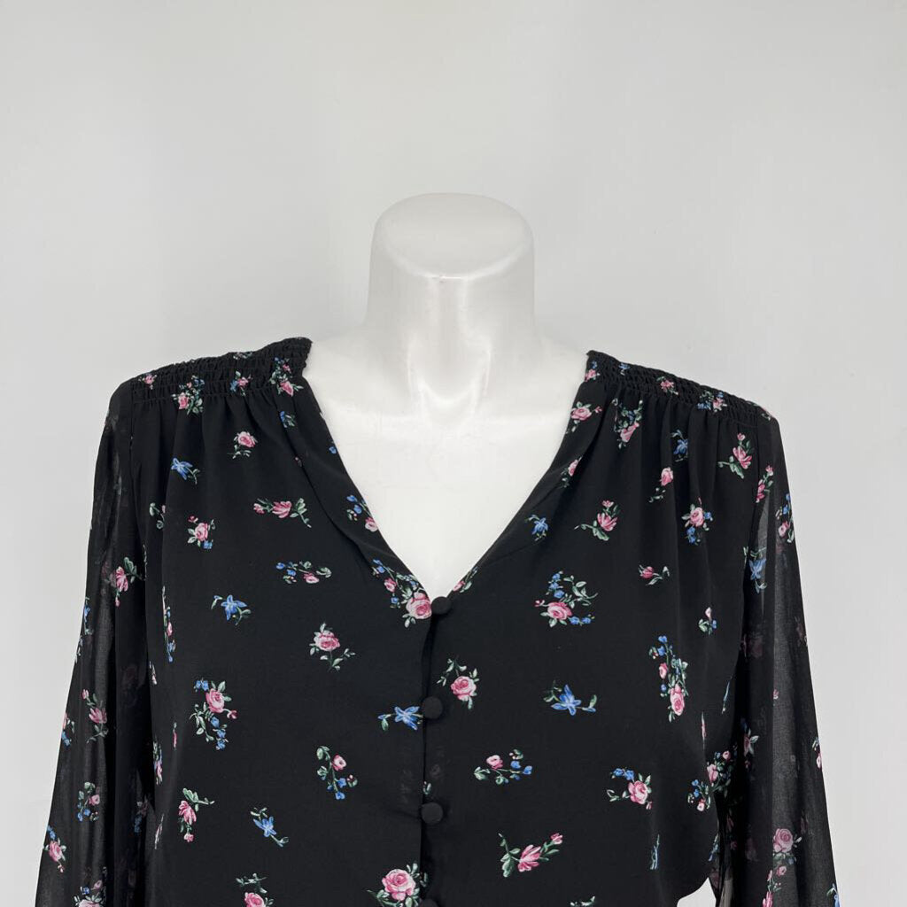 1 State Floral Maxi Dress