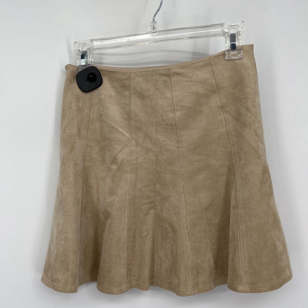 BCBG Faux Suede Skirt