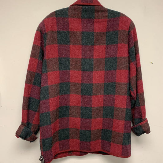 Eddie Bauer Wool Plaid Jacket