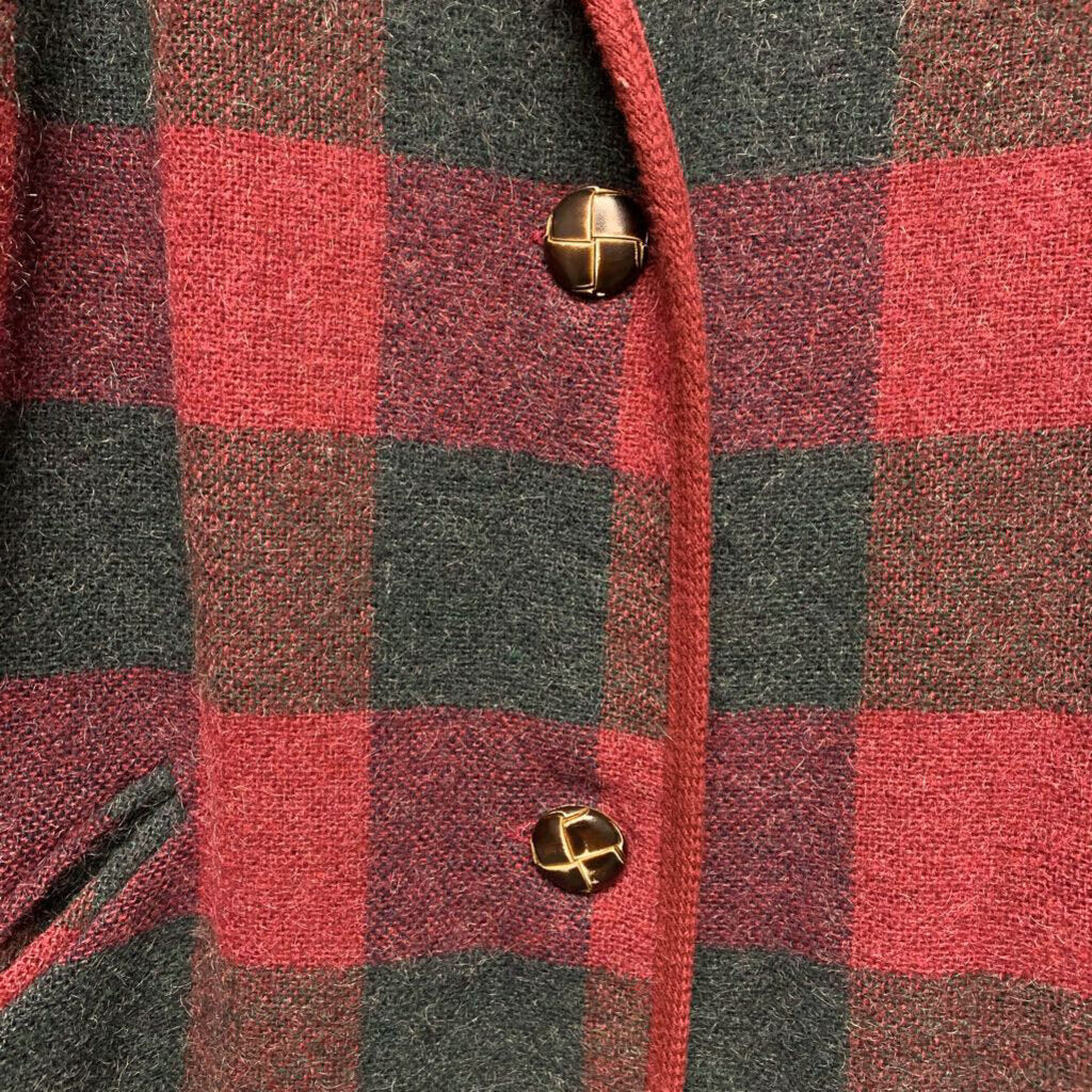 Eddie Bauer Wool Plaid Jacket