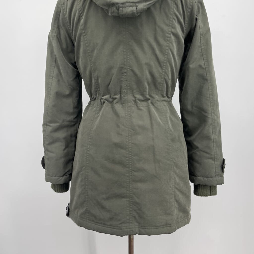 DKNY Hooded Coat