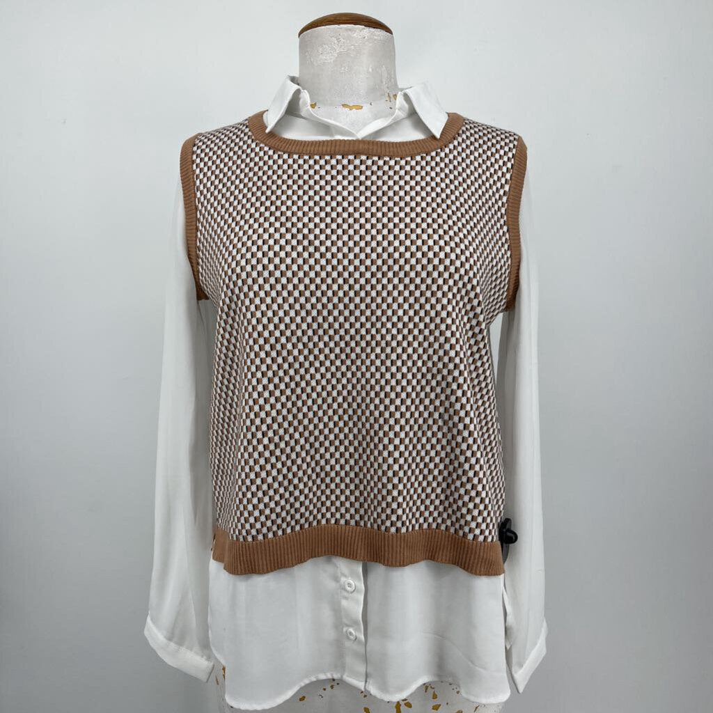 Adrianna Papell L/s Twofer