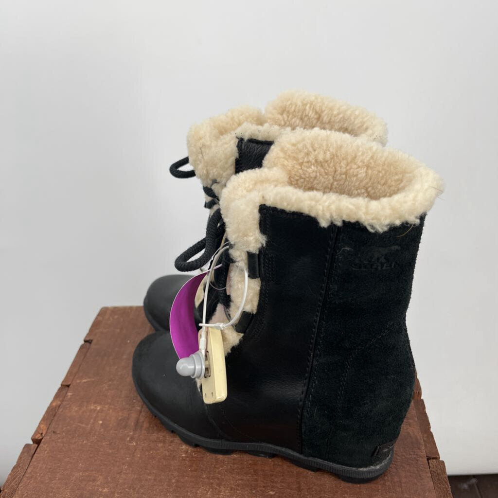 Sorel Wedge Shearling Boots
