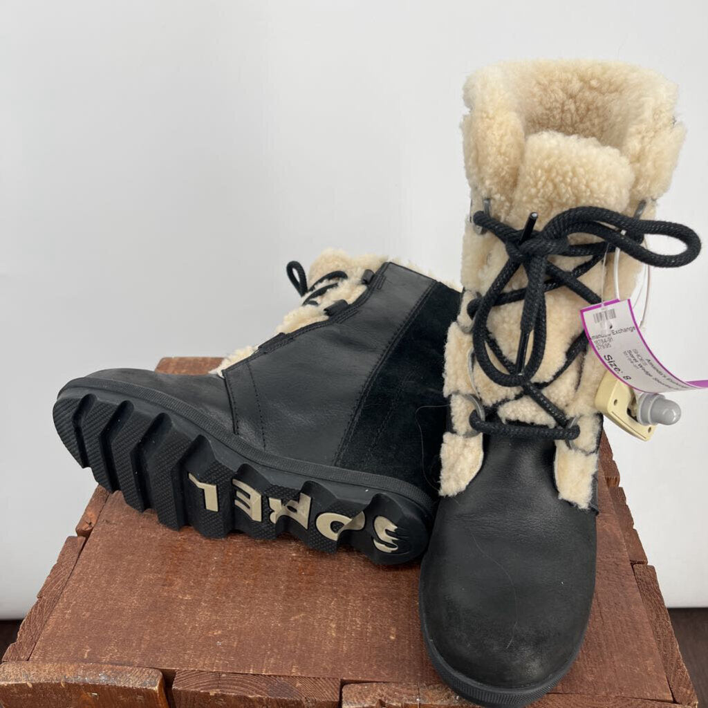 Sorel Wedge Shearling Boots