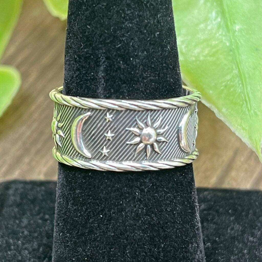 Sterling Celestial Ring
