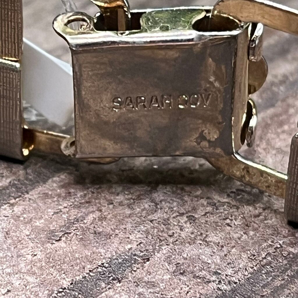 Sarah Coventry Floral Bracelet