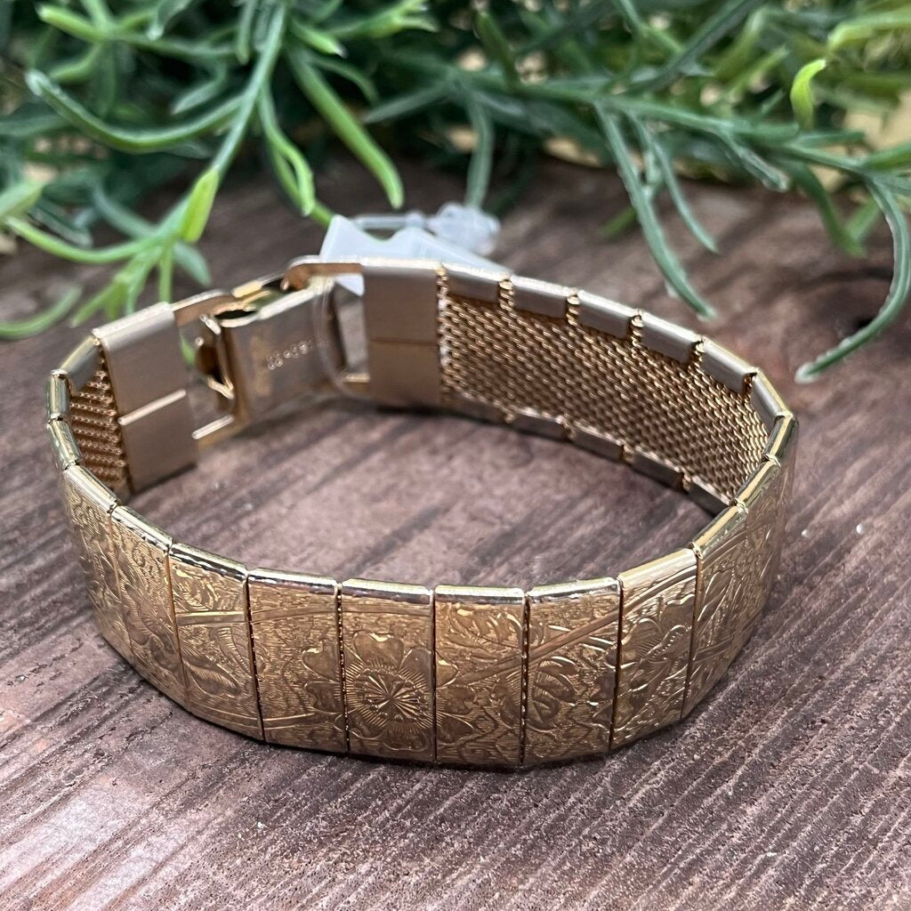 Sarah Coventry Floral Bracelet