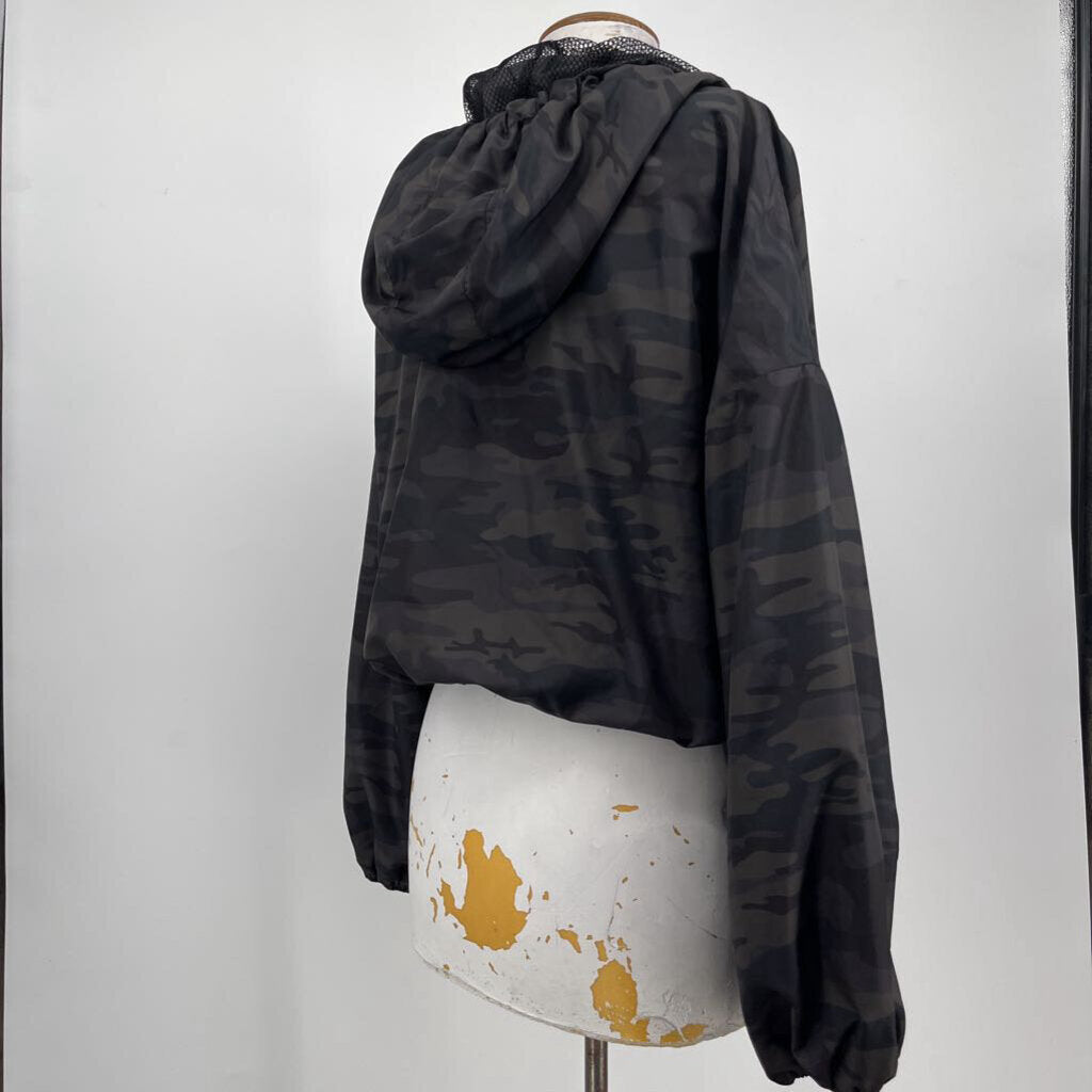 Sanctuary Nylon Camo Jacket