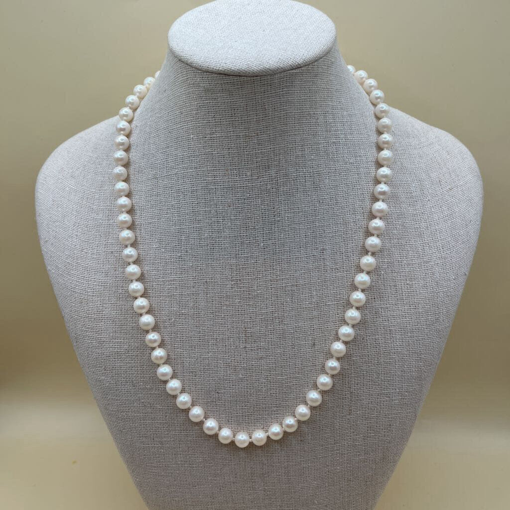 Pearl & 14k Necklace