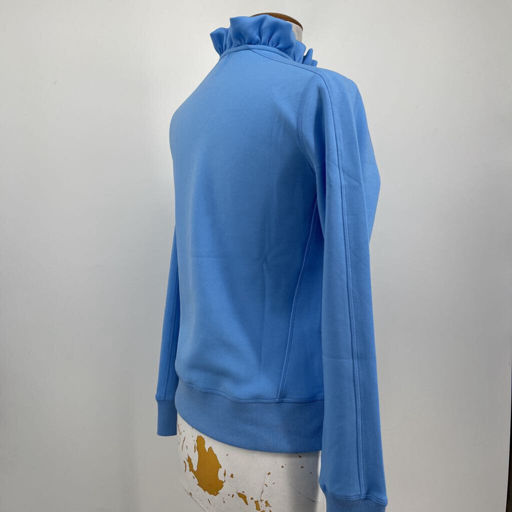 Ruffled Collar L/s Pull-over