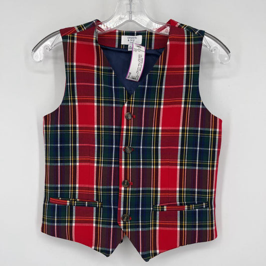 Crown & Ivy Plaid Vest