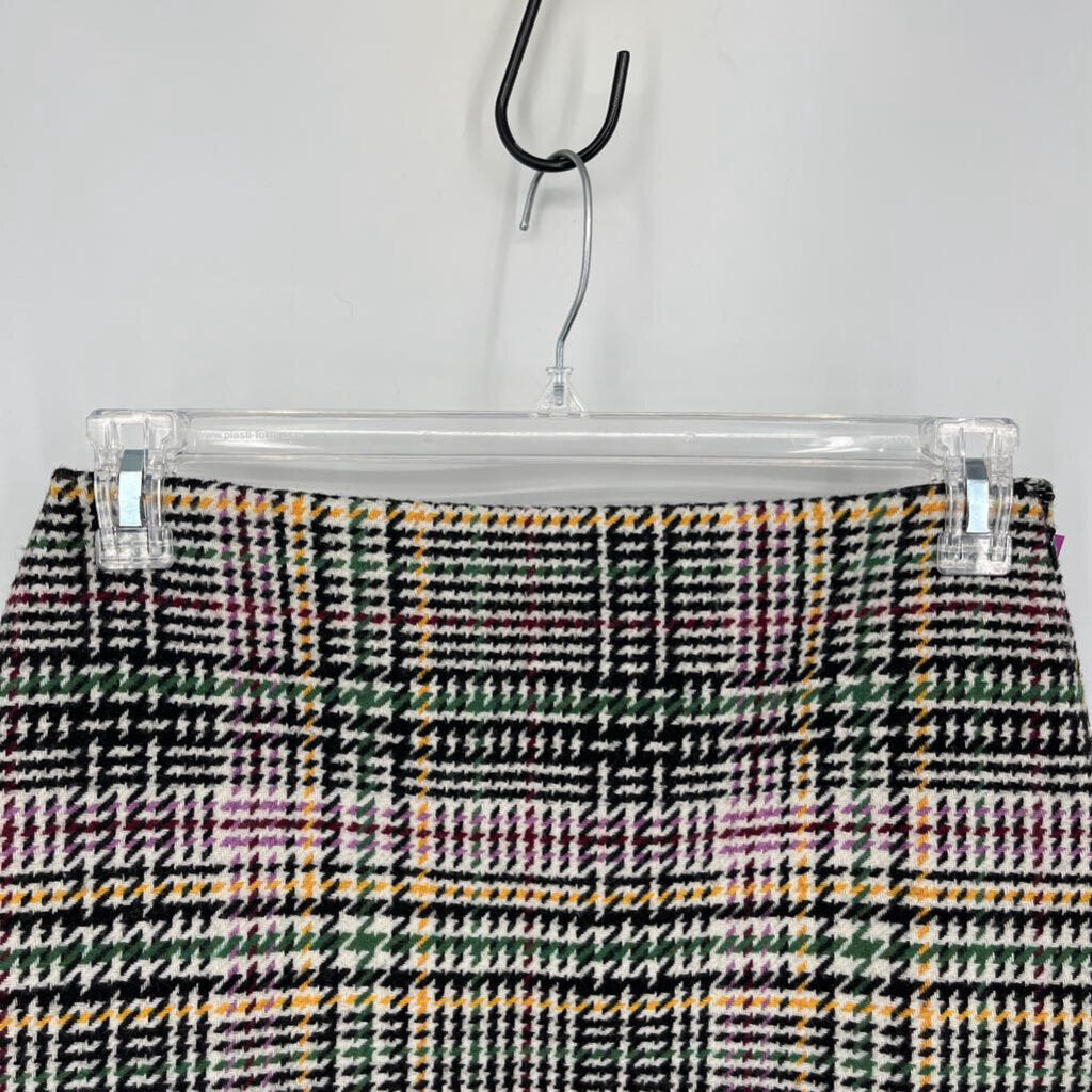Loft Houndstooth Skirt