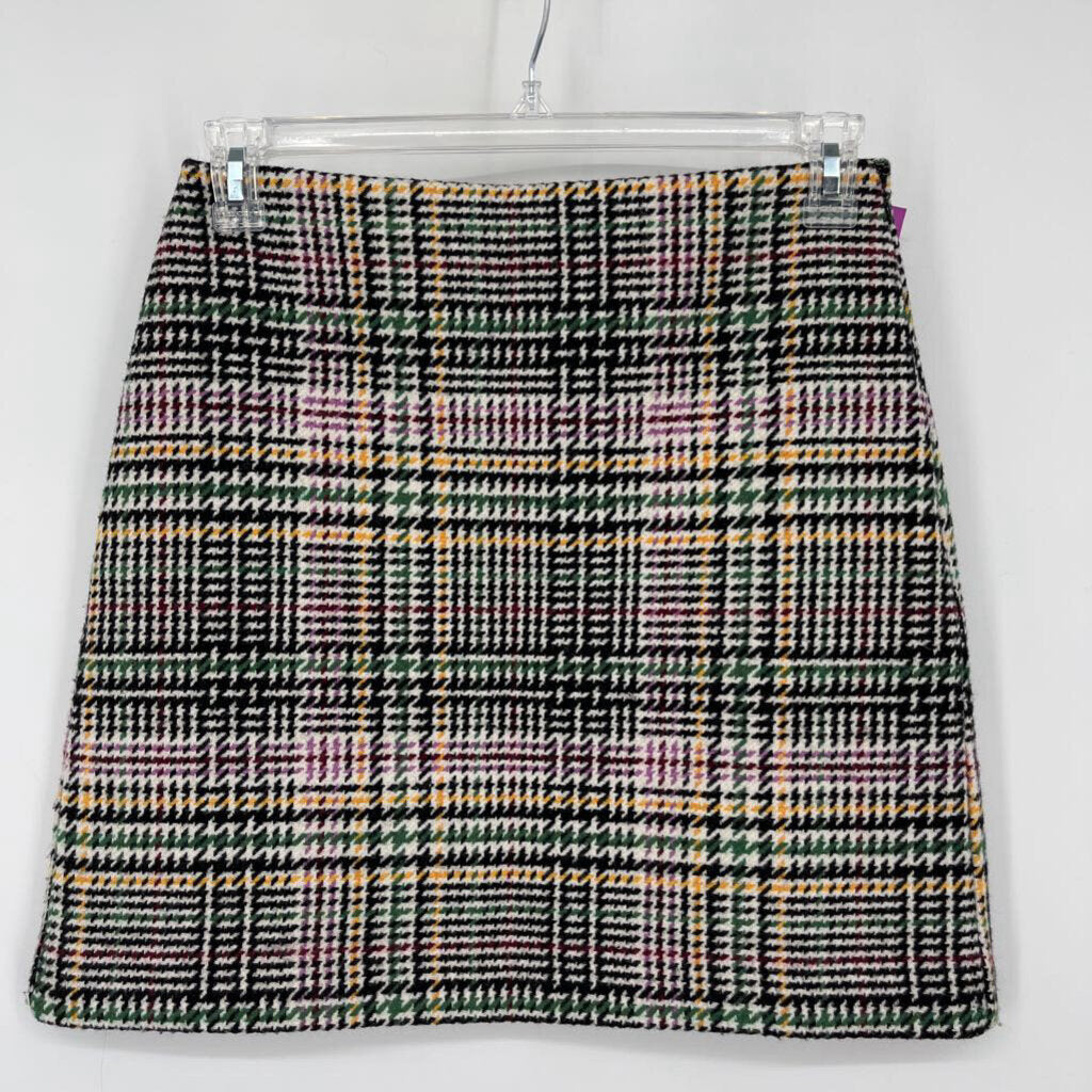 Loft Houndstooth Skirt