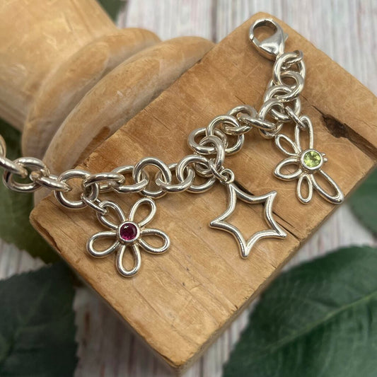 Tiffany & Co Moon Charm Bracelet