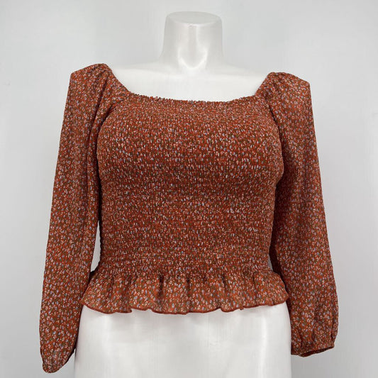 Paper Crane L/s Floral Shirt