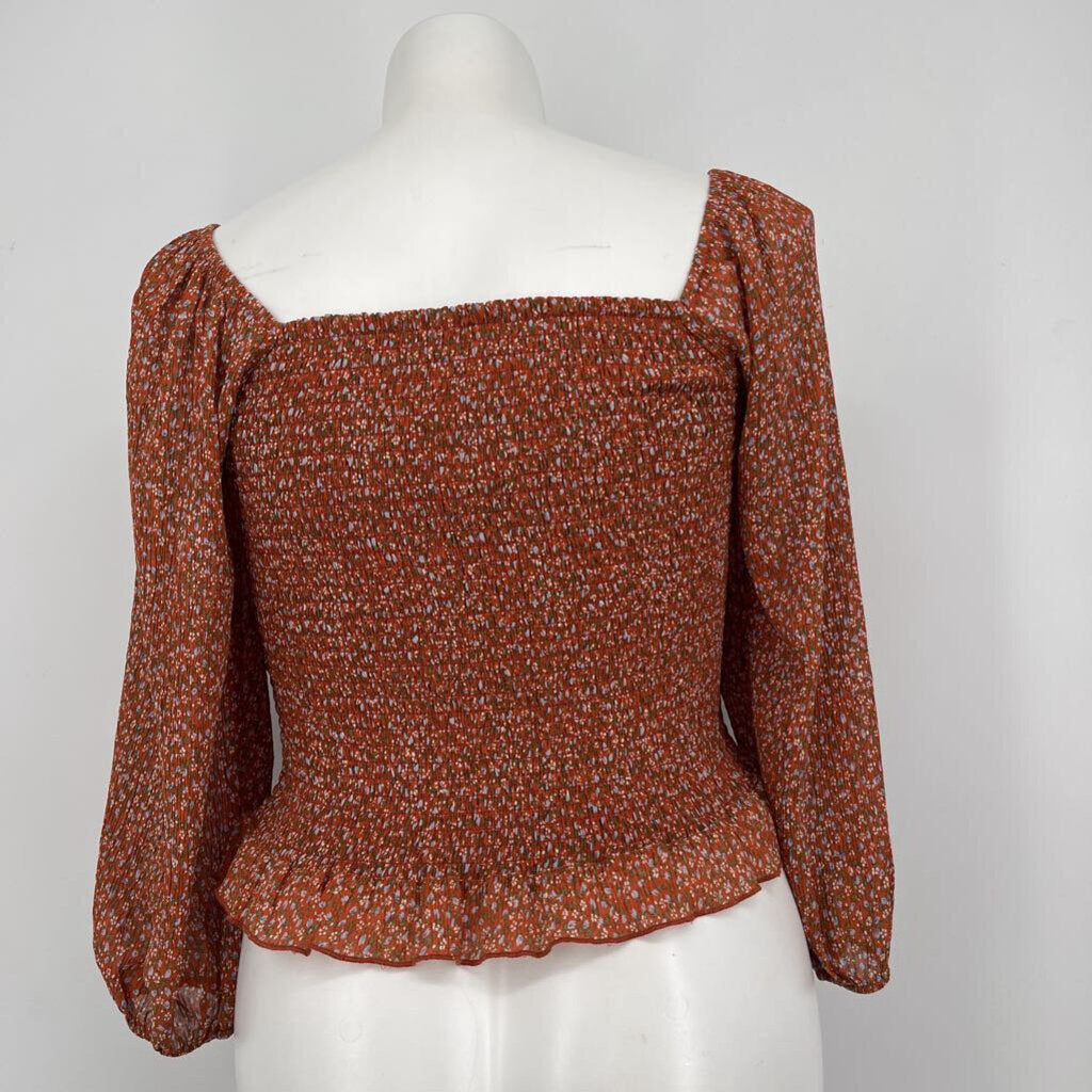 Paper Crane L/s Floral Shirt