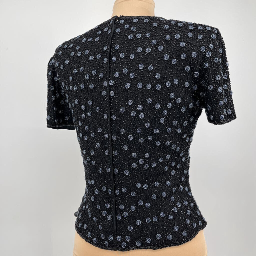 Adrianna Papell S/s Beaded Shirt