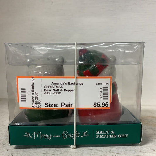 Bear Salt & Pepper