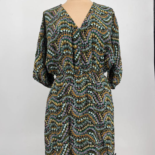 Loft 3/4 Slv Floral Dress