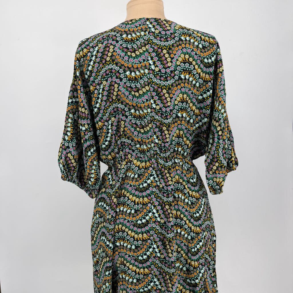 Loft 3/4 Slv Floral Dress