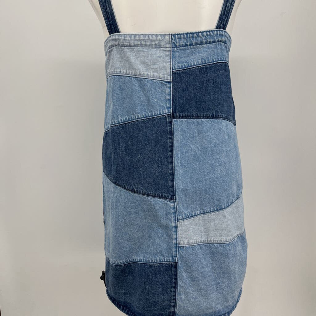 Gap Slvls Mixed Denim Dress