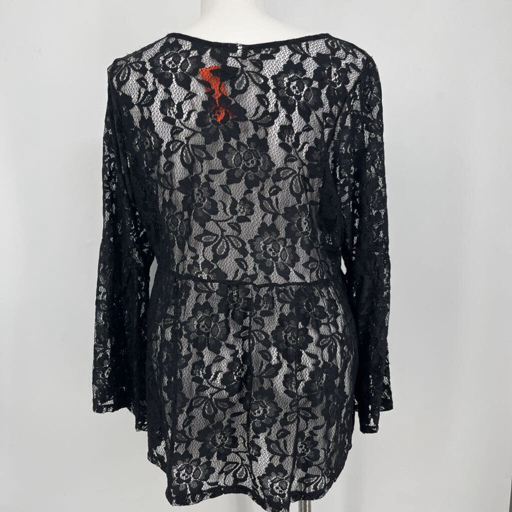 Torrid L/s Lace Shirt